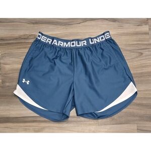 Women’s Under Armour Athletic Shorts Size Medium, Blue